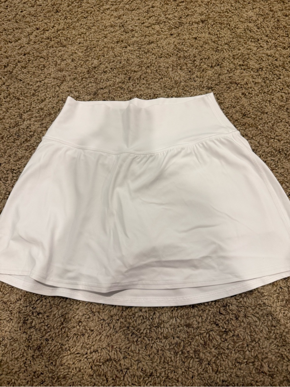 White lululemon align skirt size 8